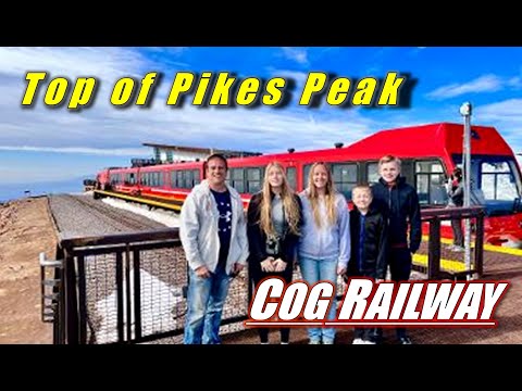 Cog Railway Train Ride to the Top of PIKES PEAK – Colorado Springs – Manitou Springs #pikespeak