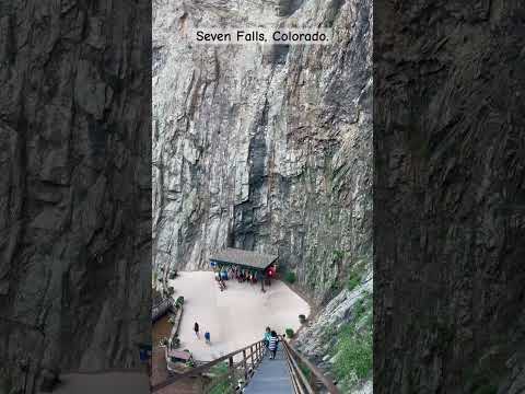 Seven Falls- View from Steel Steps! #colorado #travel #explore #sevenfalls #falls #coloradosprings