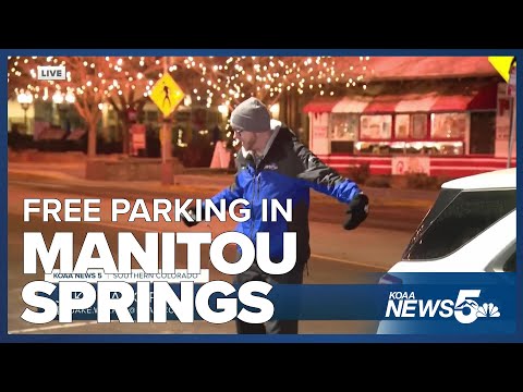 Free parking in Manitou Springs aims to bring more business to the town