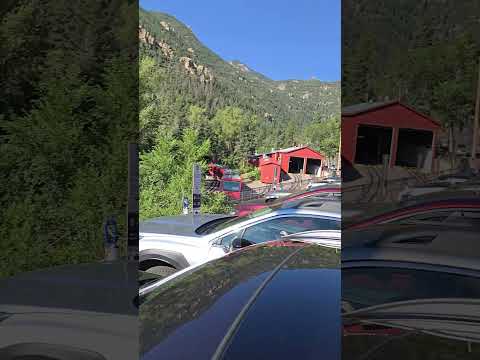 Train has left the station 😲😉😆 #cograilway #pikespeak #onthewaytothetop #americasmountain #colorado