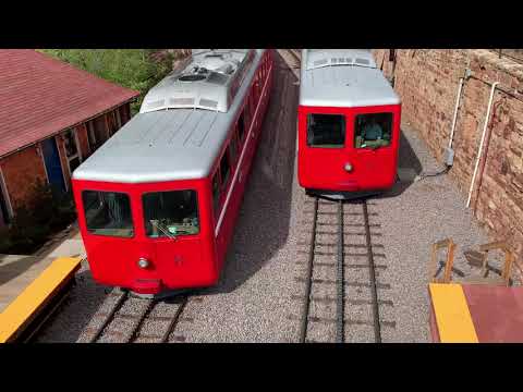 The New Manitou and Pikes Peak Railway. COG Diesel Train! ALL NEW ENGINES. No Spoiler!
